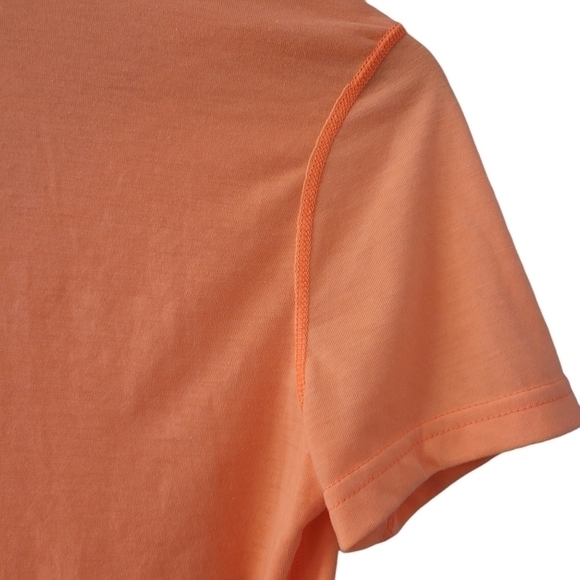 ADIDAS Ultimate Tee V-Neck Reverse Stitch T-Shirt Lightweight Reflective Top S - Picture 4 of 6